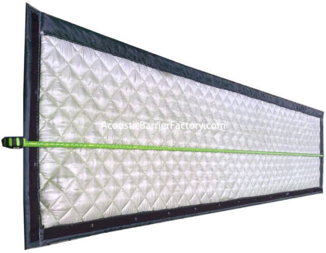 Outdoor Sound Absorbing Panels