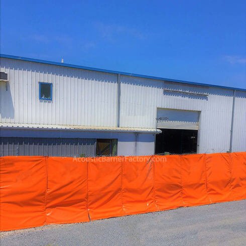 Outdoor Soundproof Wall Mobile Soundproof Room 27dB Exterior Sound Proofing Barrier