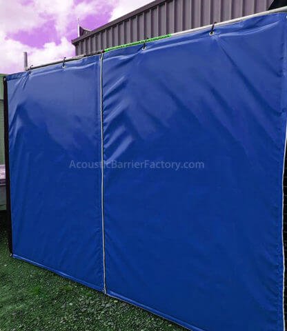 External Acoustic Barriers Movable Sound-Proof Walls for External Use External Sound Proofing