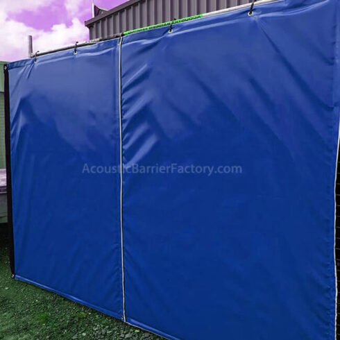 External Acoustic Barriers Movable Sound-Proof Walls for External Use External Sound Proofing